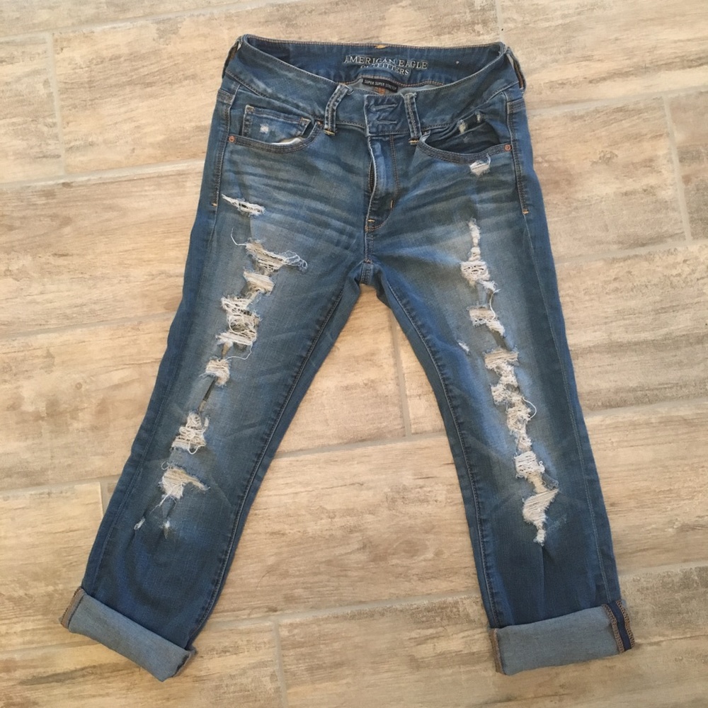AEO Artist Crop super super stretch